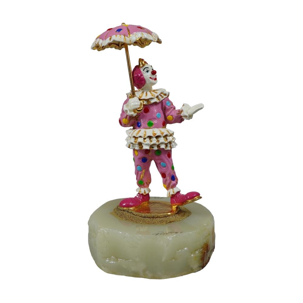 ron lee comparable auction result: ron lee 1997 signed skittles clown sculpture