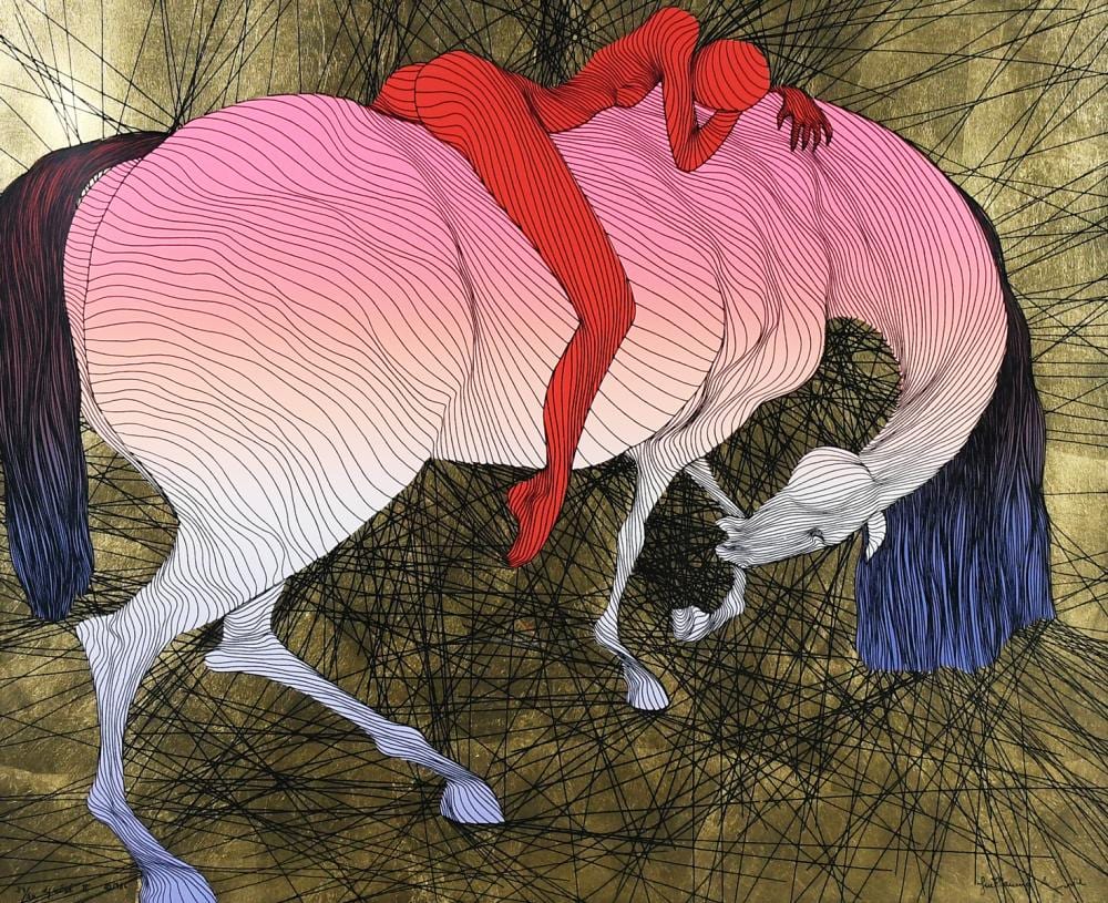 Guillaume Azoulay comparable auction result: guillaume azoulay serigraph epuise ii
