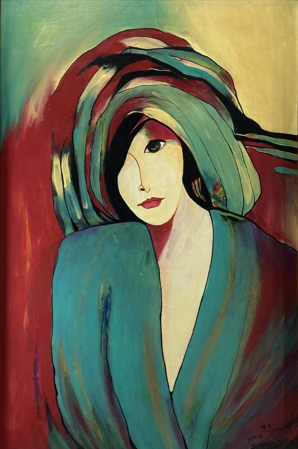 Domingo Domingo comparable auction result: domingo domingo b 1942 mixed media on canvas
