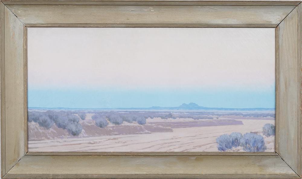 Fernand Harvey Lungren comparable auction result: fernand lungren 1857 1932 antique american california desert landscape signe original oil painting