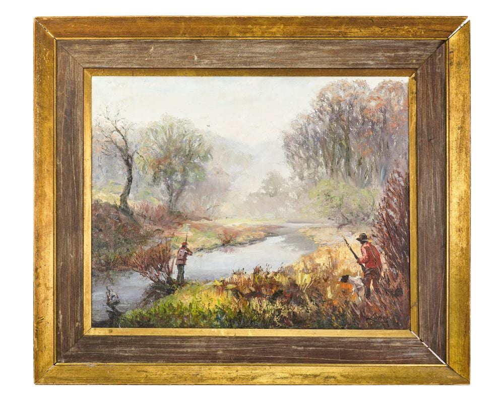 arnold warburton lahee vt 1888 1976 bird hunters · Merrill's Auctioneers & Appraisers · 2026-07-10 Arnold Warburton Lahee comparable auction result: arnold warburton lahee vt 1888 1976 bird hunters