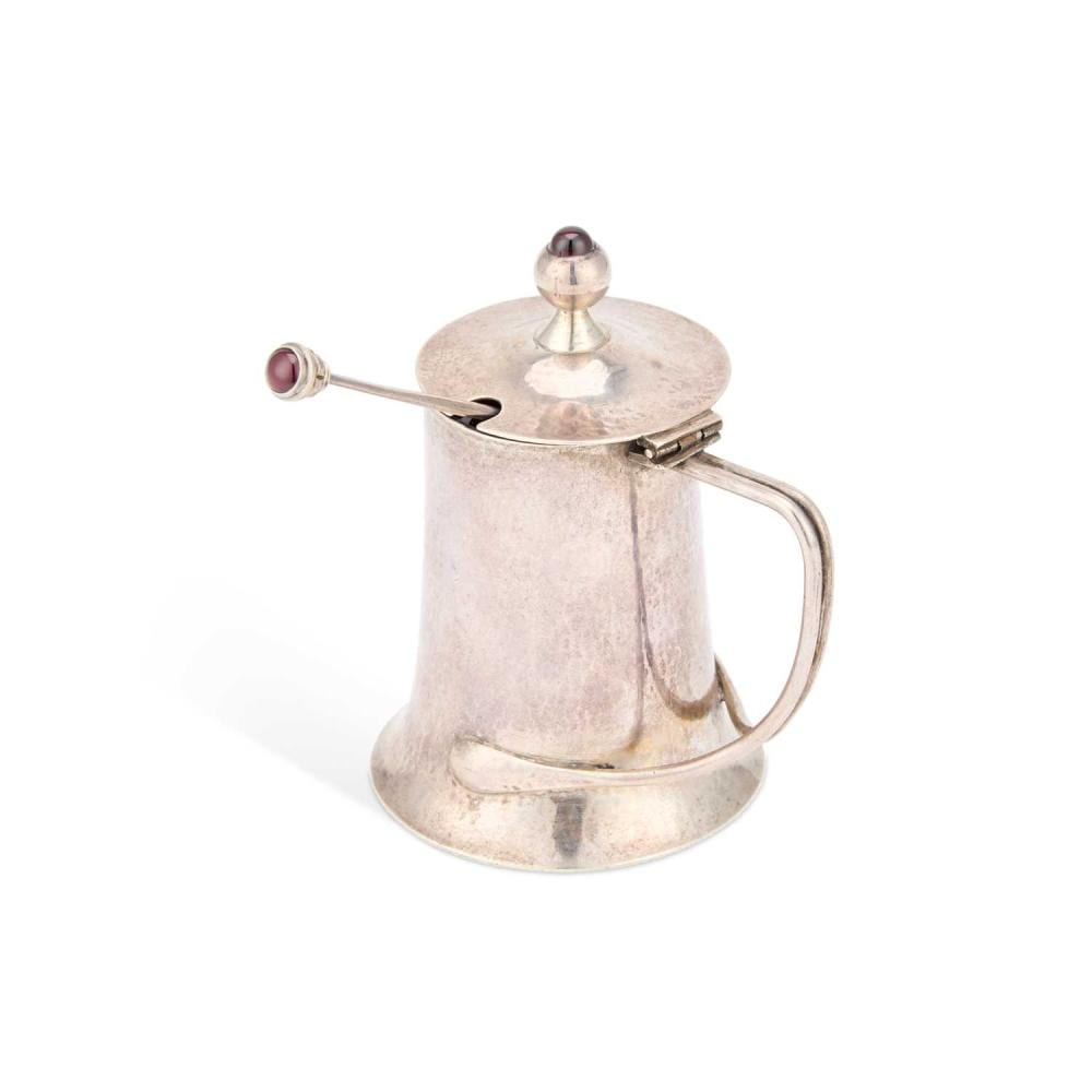 C. R. Ashbee comparable auction result: charles robert ashbee 1863 1942 an arts and crafts silver mustard pot