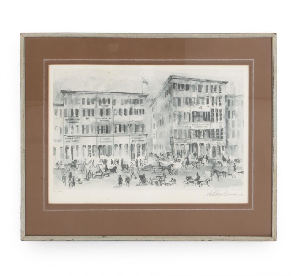 leroy neiman 1921 2012 cityscape print · Westport Auction · 2026-07-14 Leroy Neimann comparable auction result: leroy neiman 1921 2012 cityscape print