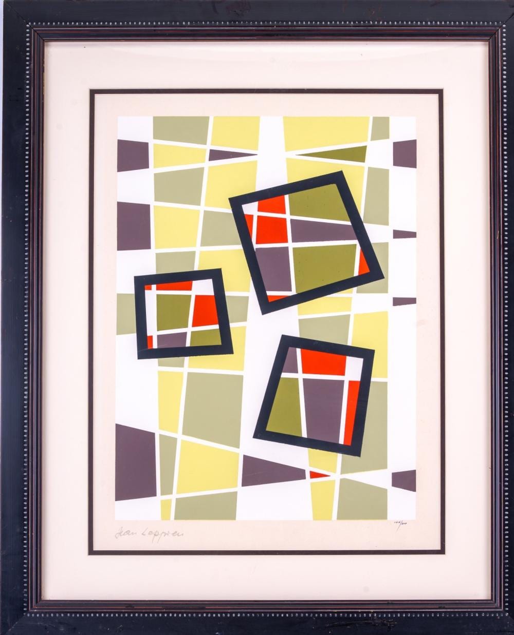 Jean Leppien comparable auction result: jean leppien 1910 1991 1954 signed ltd ed print
