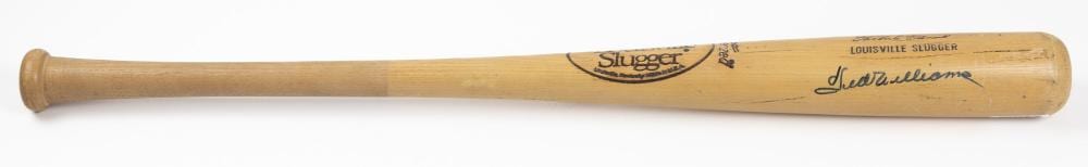 ted williams signed louisville slugger · Goldberg Coins & Collectibles · 2026-07-15 Ted Williams comparable auction result: ted williams signed louisville slugger