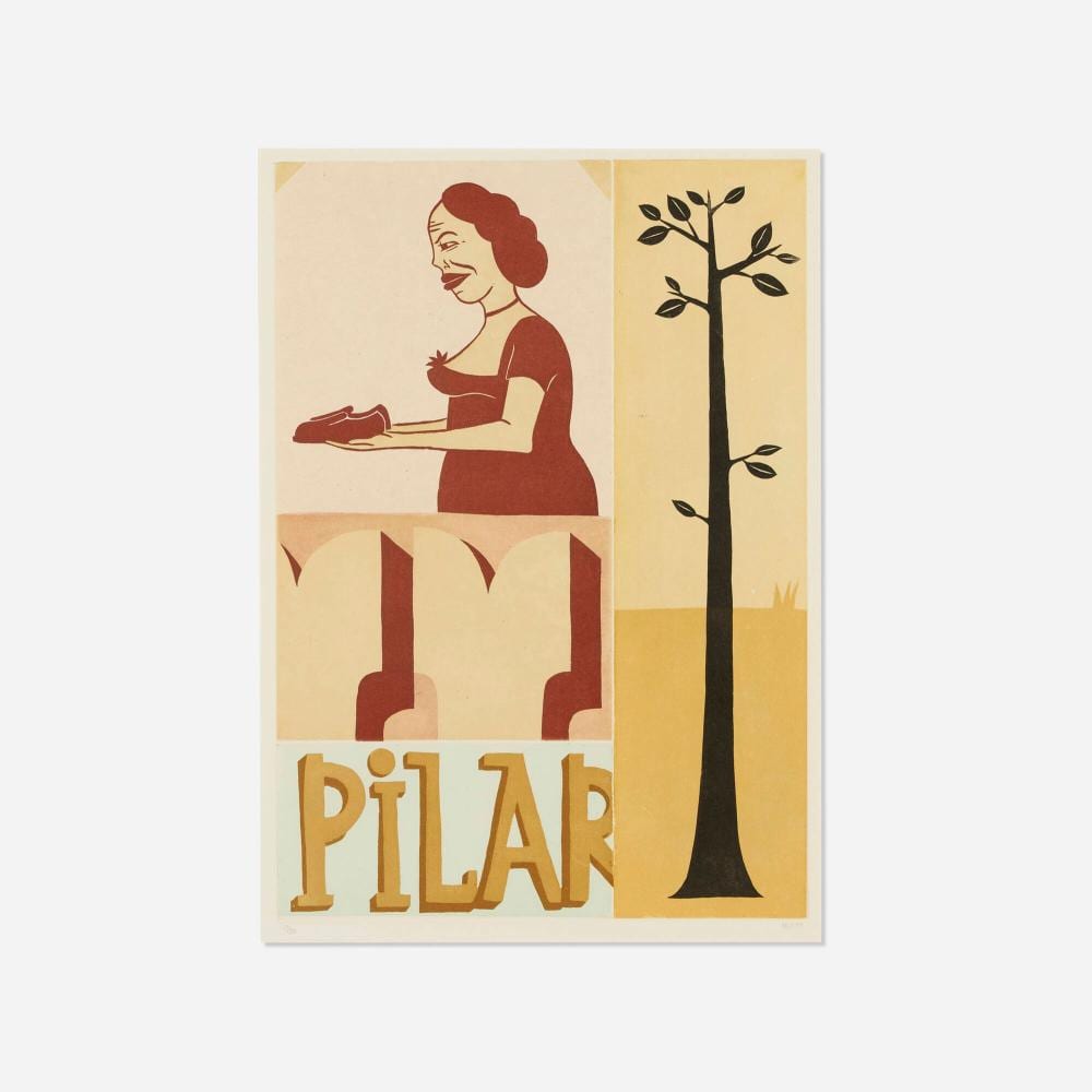 Margaret Kilgallen comparable auction result: margaret kilgallen pilar