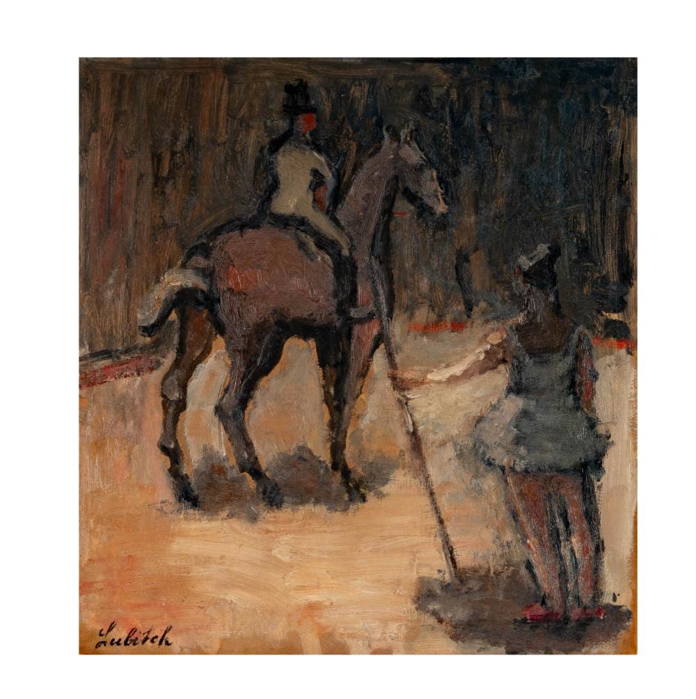 Ossip Lubitch comparable auction result: ossip lubitch russian french 1896 1990 le cirque
