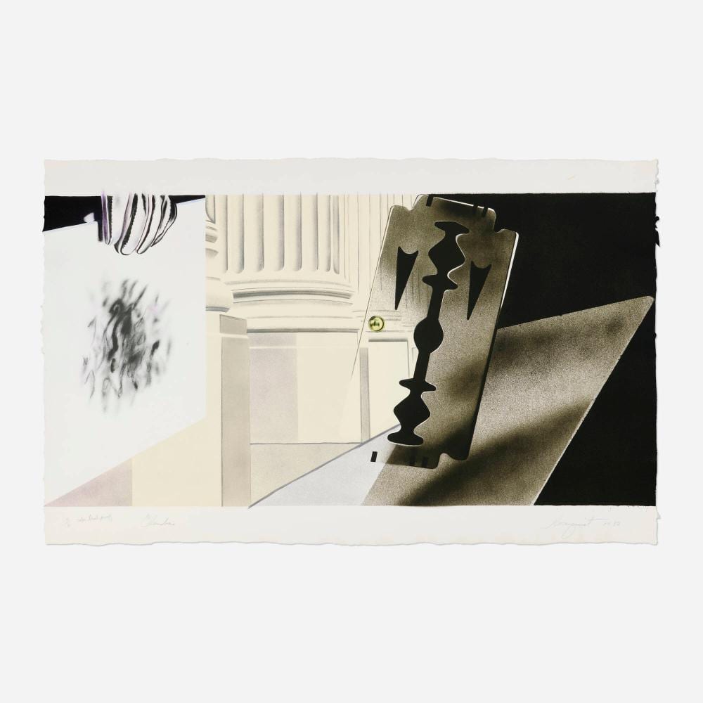 James Rosenquist comparable auction result: james rosenquist chambers