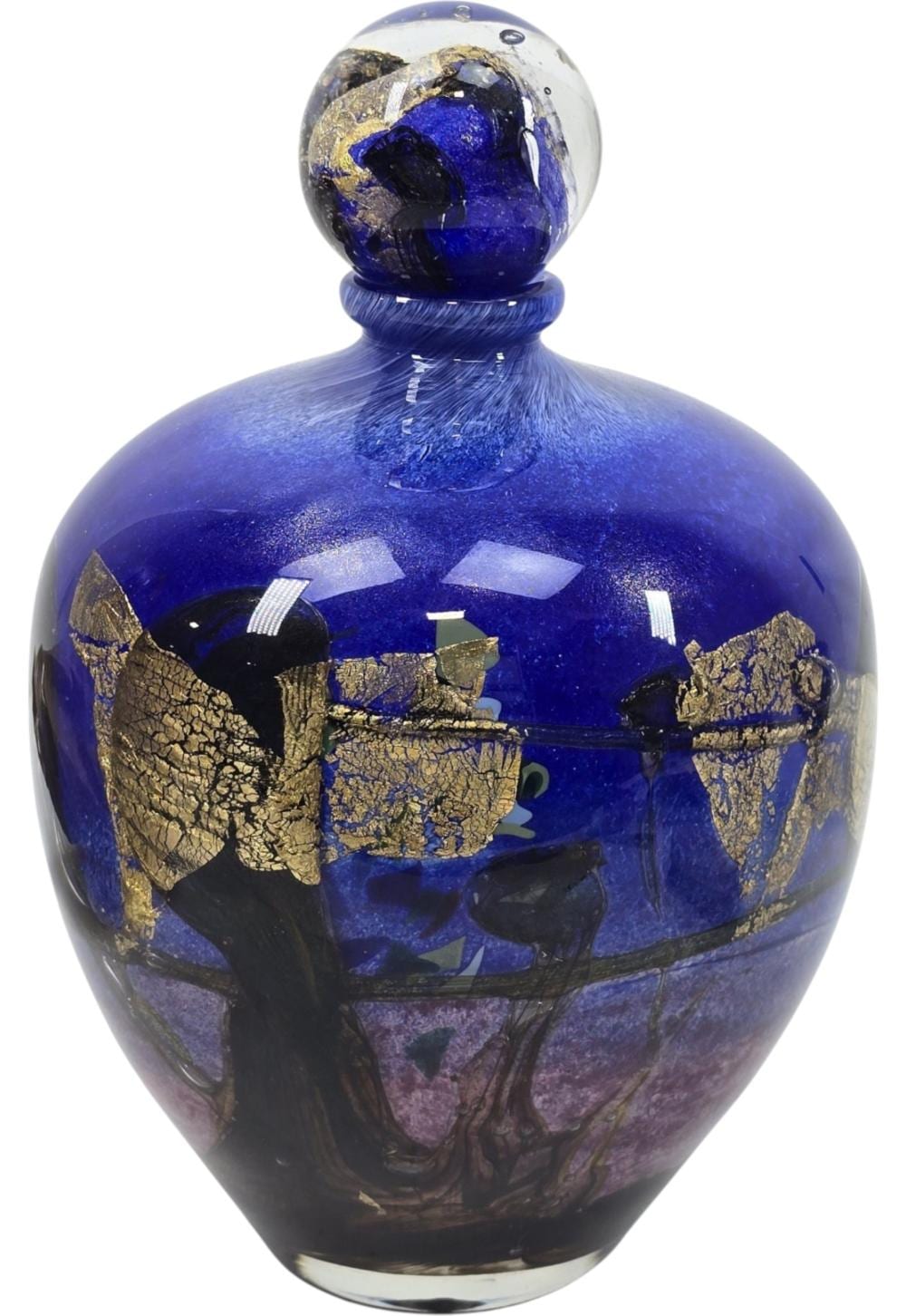 Jean Claude Novaro comparable auction result: jean claude novaro 1943 2015 art glass vase