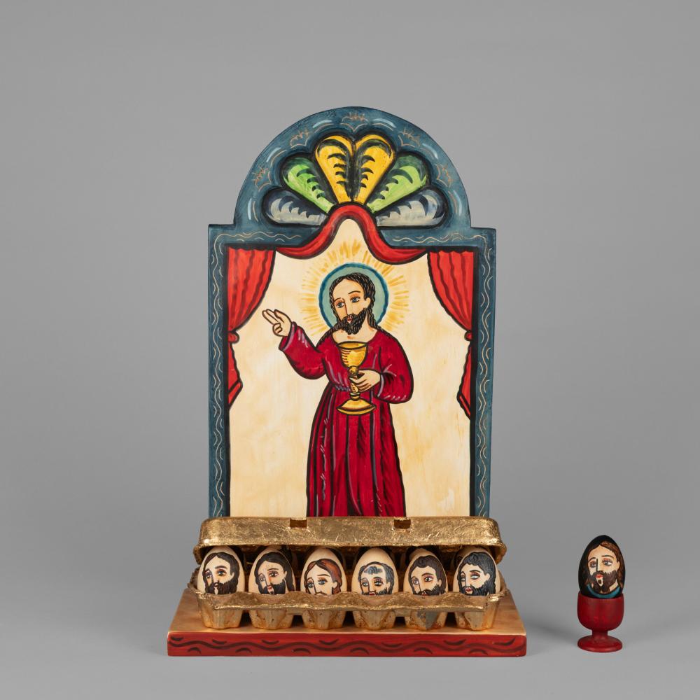 charles m carrillo the holy dozen · Santa Fe Art Auction · 2026-07-21 Charles M. Carillo comparable auction result: charles m carrillo the holy dozen