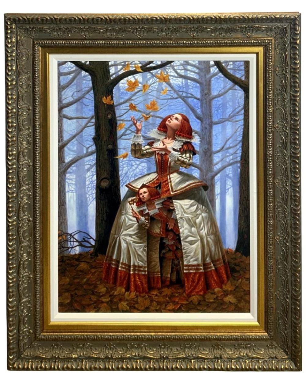 Michael Cheval comparable auction result: signed michael cheval enigma ii dye sublimation