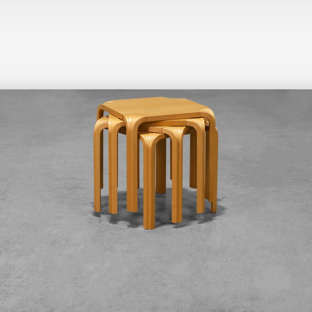Alvar Aalto comparable auction result: alvar aalto side tables