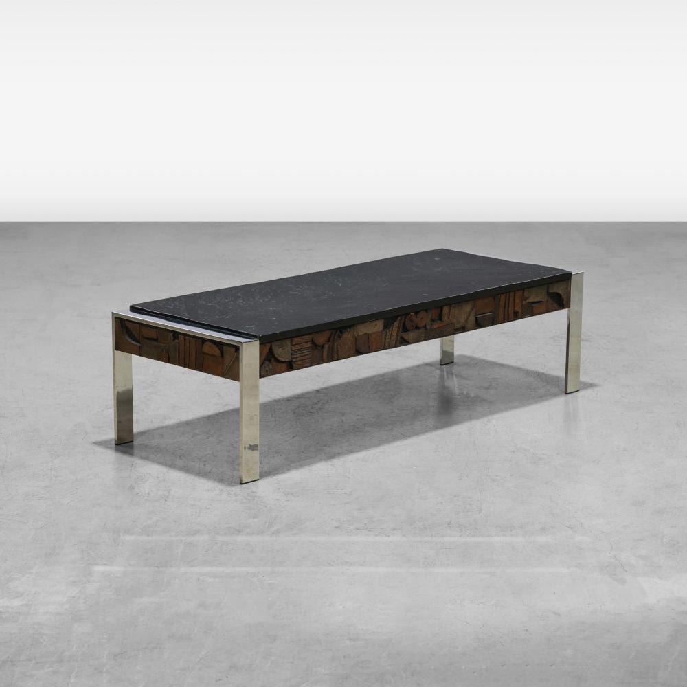 Fritz Hugh Lane comparable auction result: lane coffee table