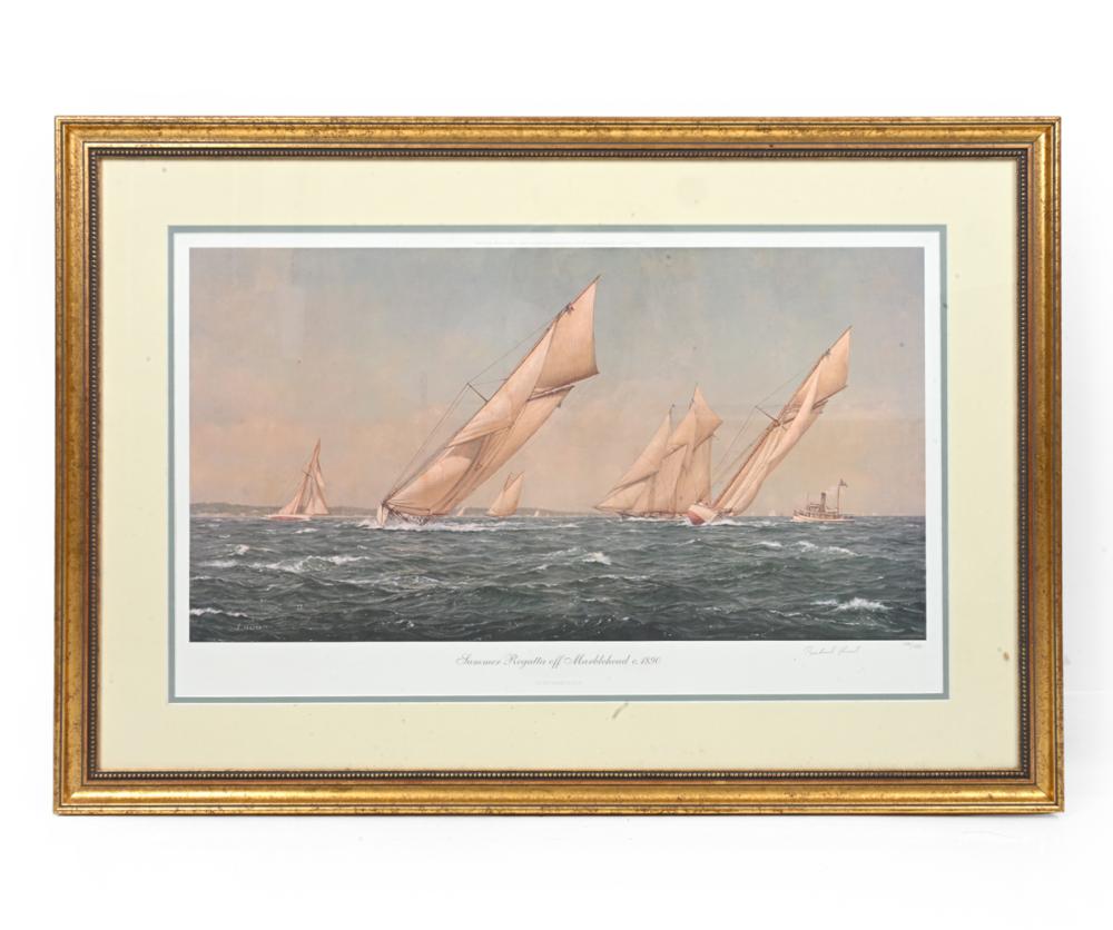 Richard Loud comparable auction result: richard loud b 1945 limited edition lithograph
