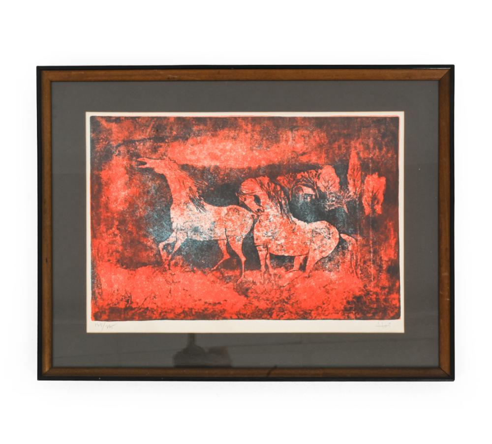 hoi lebadang vietnamese 1921 2015 lithograph · Westport Auction · 2026-07-21 Hoi Lebadang comparable auction result: hoi lebadang vietnamese 1921 2015 lithograph