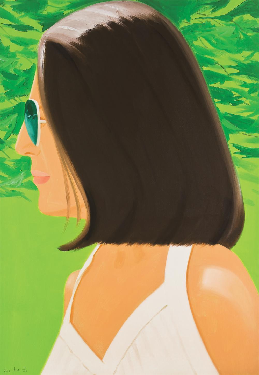 Alex Katz comparable auction result: alex katz 1927 american