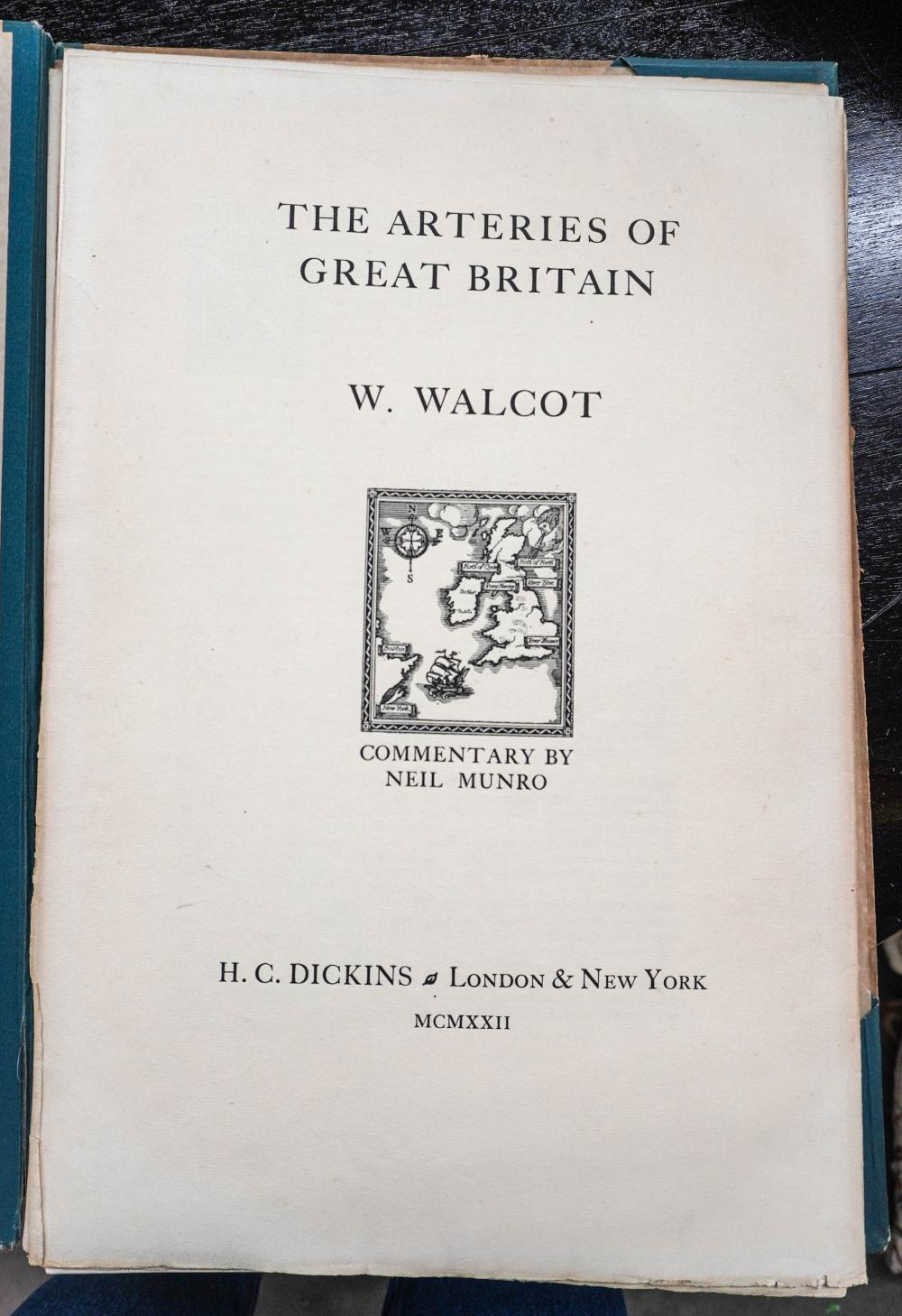 William Walcot comparable auction result: william walcot british 1874 1943 the arteries of great britain four drypoint etchings including the clyde the forth the tyne and the mersey