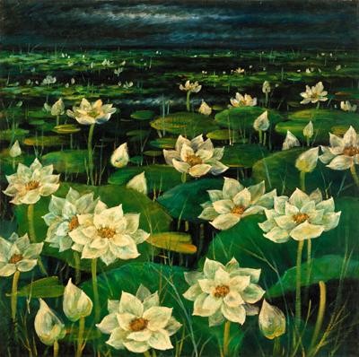 Lin Fengmian 1900-1991 comparable sale