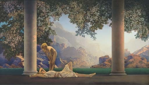 Maxfield Parrish comparable auction result: maxfield parrish 1870 1966