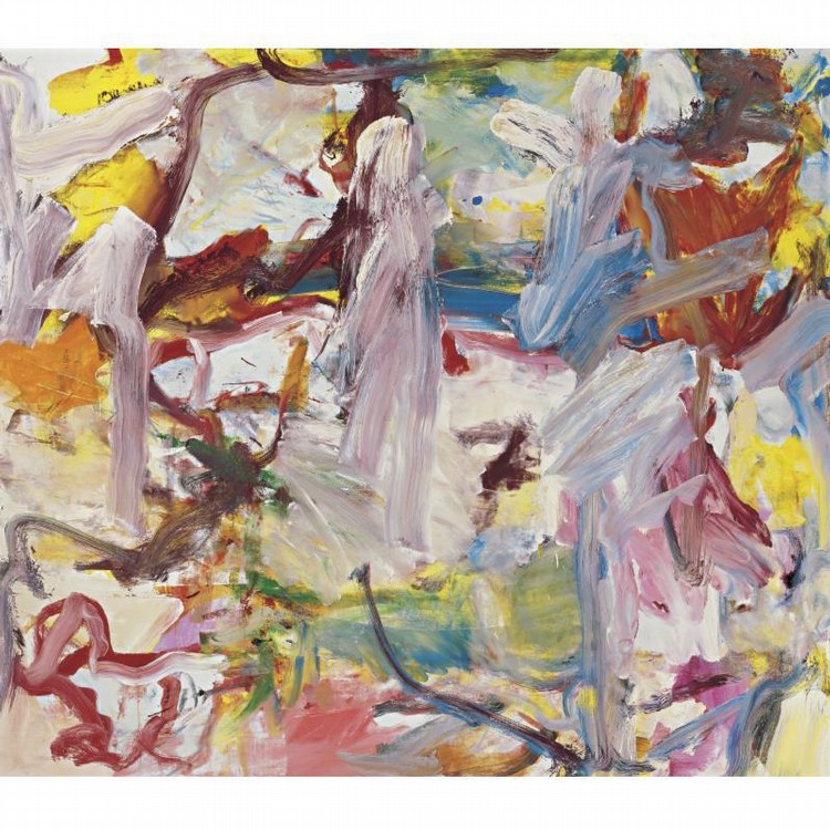 l - WILLEM DE KOONING comparable sale