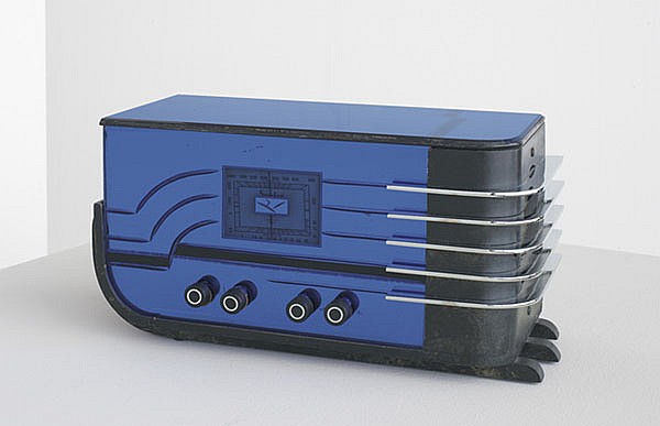 "Spartan" radio, ca. 1936 sold by Phillips, lot 41 — auction record photograph