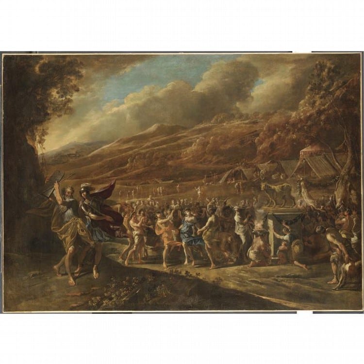 Domenico Gargiulo comparable auction result: domenico gargiulo detto micco spadaro napoli 1612 1675