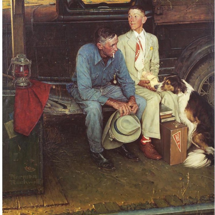 Norman Rockwell comparable auction result: norman rockwell 1894 1978