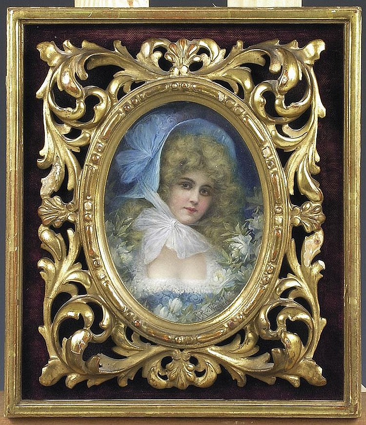 Raimund (Ritter von) Wichera comparable auction result: oil painting