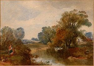 John Crawford Wintour comparable auction result: john crawford wintour 1825 1882 water of leith