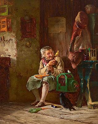 Pancraz Körle comparable auction result: pancraz k rle koerle munich 1823 1875 the bird