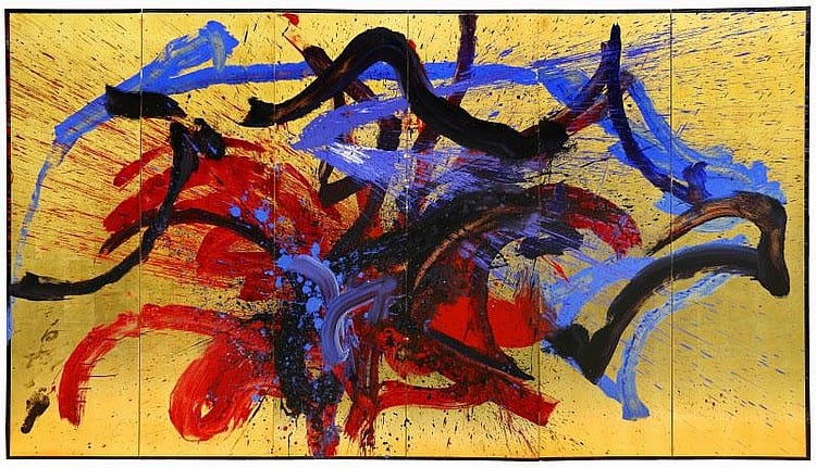 ARTIST: Kazuo Shiraga (1924-? TITLE: Untitled comparable sale