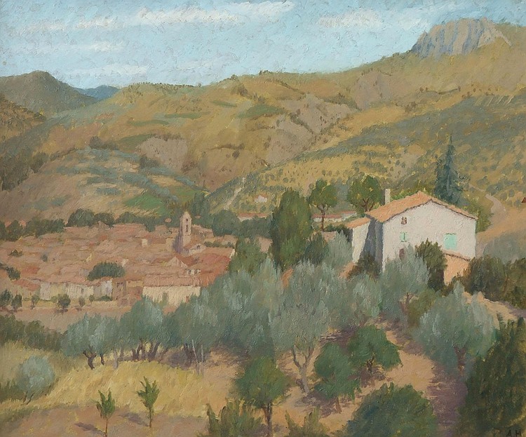 Anna Hornby comparable auction result: anna hornby 1914 1996 le buis morning