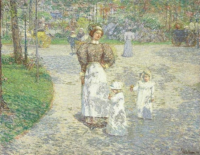 Spring in Central Park comparable sale