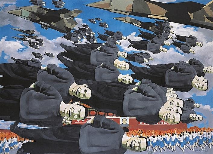 Minjun Yue comparable auction result: yue minjun