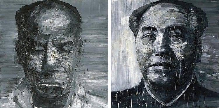 Yan Pei-Ming comparable sale