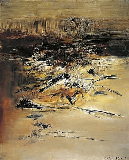 Zao Wou-Ki comparable sale