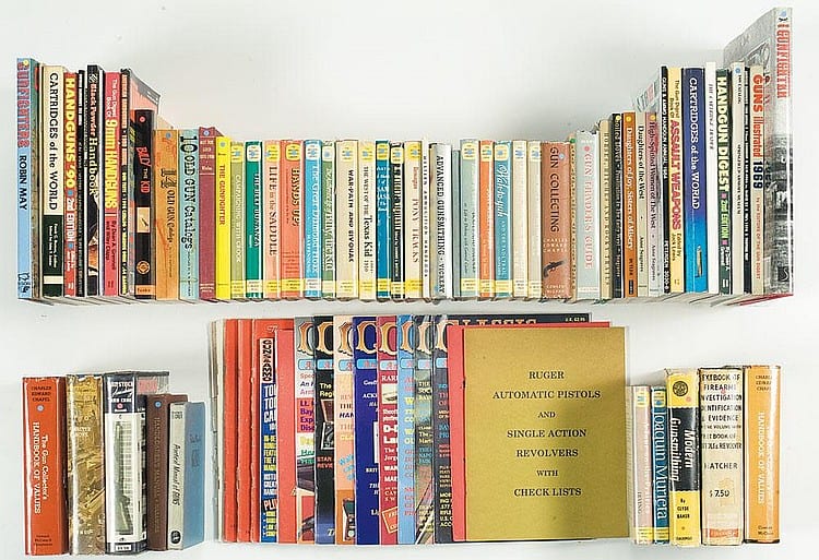 Very Large Collection of Firearm Books and Magazines sold by Rock Island Auction Company, lot 1387 — auction record photograph