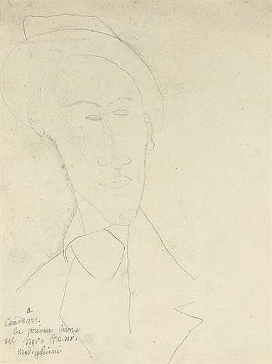 portrait de blaise cendrars · Christie's · 2008-06-25 Blaise Cendrars comparable auction result: portrait de blaise cendrars