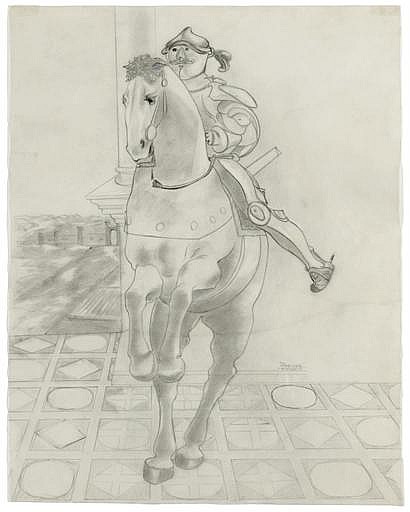 John (1881) Graham comparable auction result: study for the horse of the apocalypse