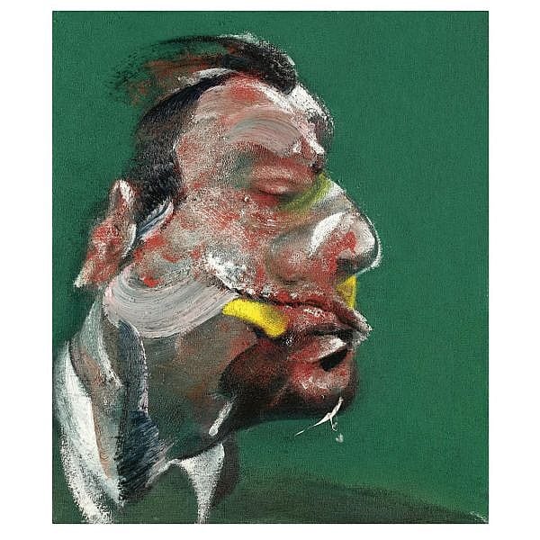 - Francis Bacon , 1909-1992 Study for Head of George Dyer oil on canvas comparable sale