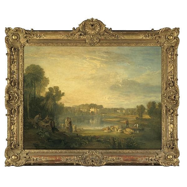 - Joseph Mallord William Turner R.A. , 1775-1851 Pope's Villa at Twickenham oil on canvas comparable sale