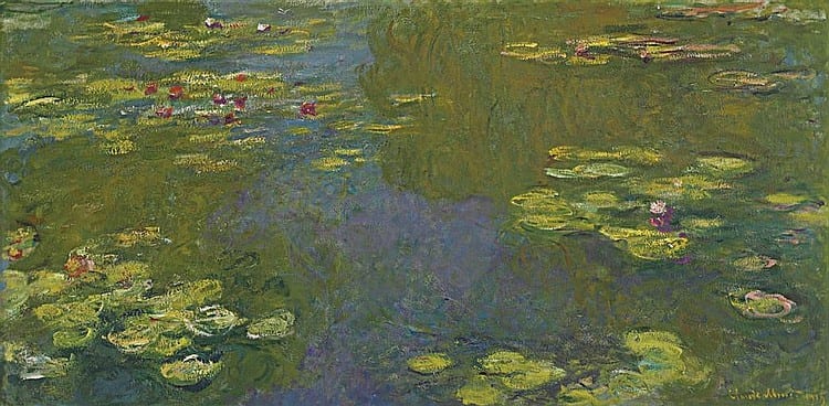 Le bassin aux nymphéas comparable sale