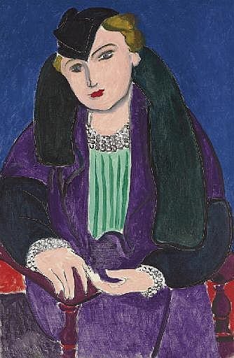 Portrait au manteau bleu comparable sale