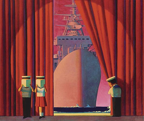 Liu Ye B. 1964 , Untitled oil on canvas comparable sale
