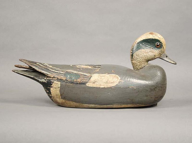 John McLoughlin comparable auction result: early hollow widgeon drake john mcloughlin