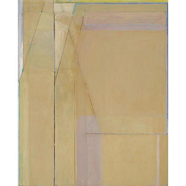 Richard Diebenkorn , Ocean Park No. 44 Canvas, Oil comparable sale