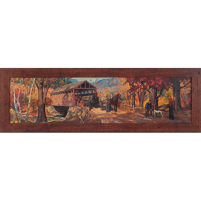 Justin C. Gruelle comparable auction result: justin c gruelle american 1889 1978 hauling