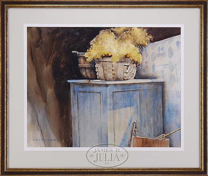 Joyce Williams comparable auction result: joyce williams american 20th century the blue chest