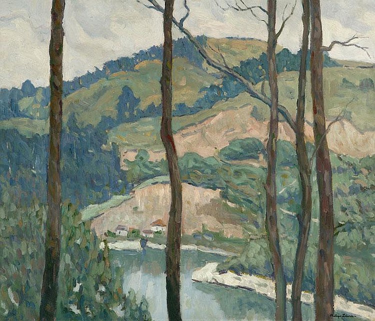 Phillips Frisbie Lewis comparable auction result: phillips f lewis 1892 1930 oakland ca