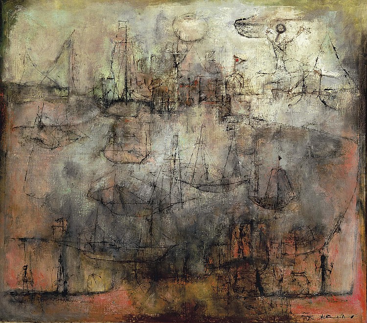 Zao Wou-Ki comparable sale